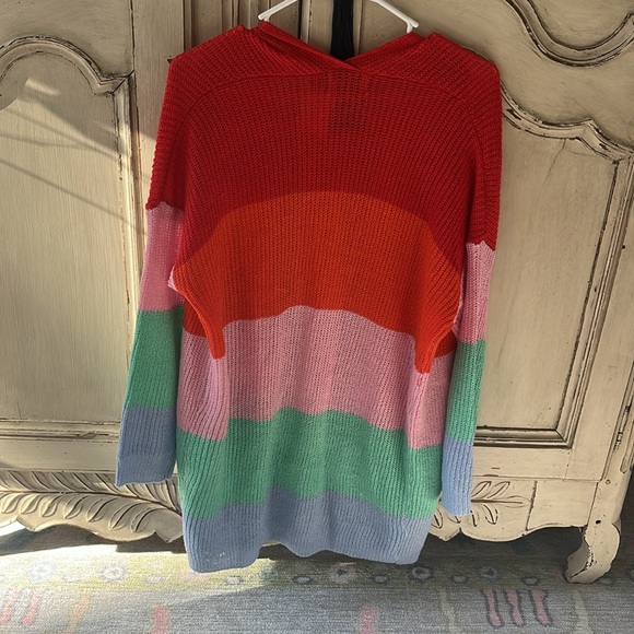 Multi colored fable cardigan- size small/medium - Picture 2 of 3